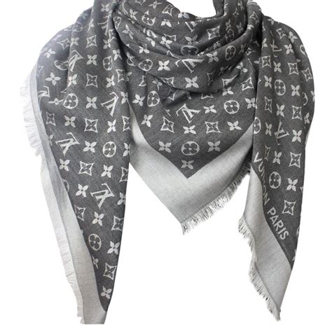 louis vuitton scarf silver|Louis Vuitton scarf for women.